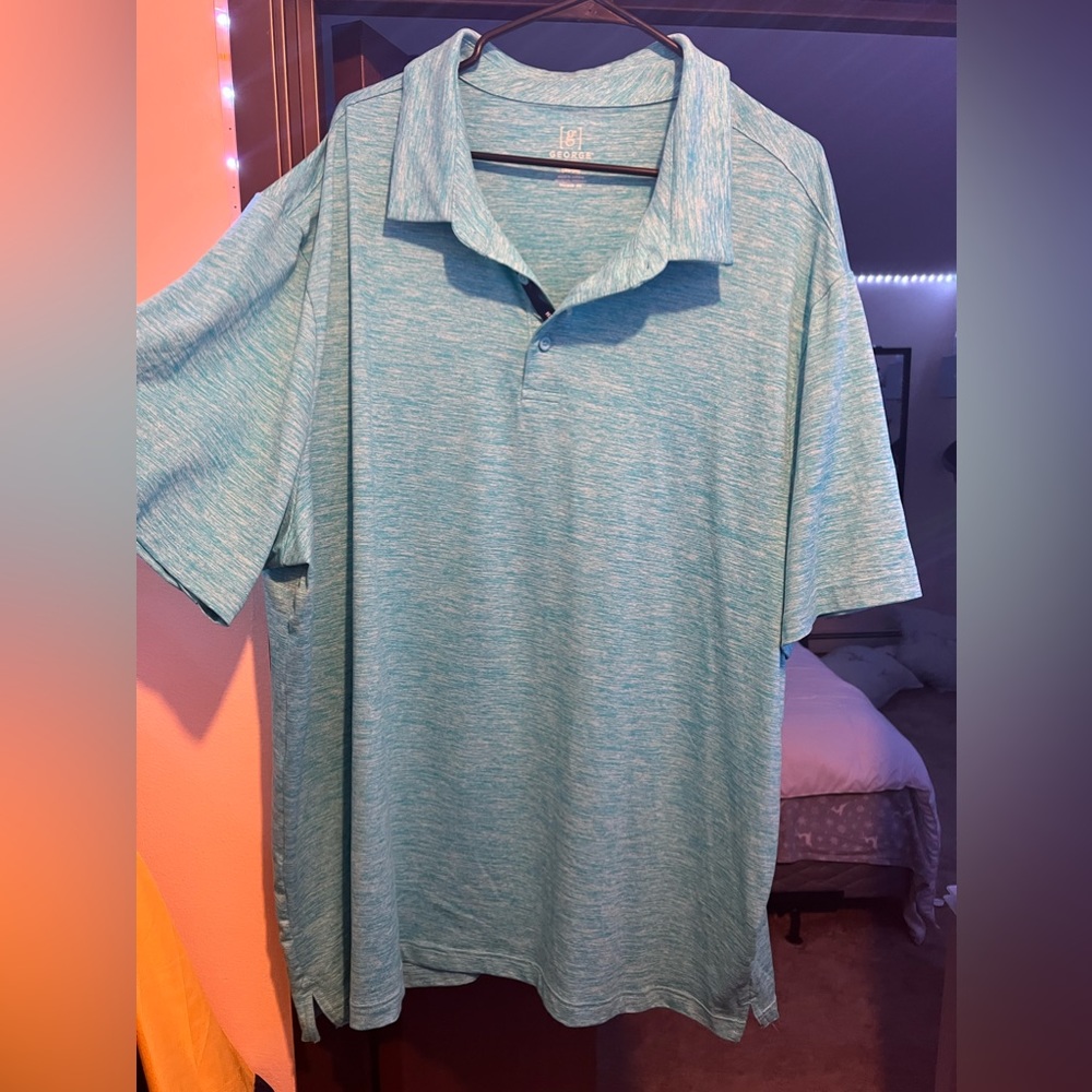 Blue polo shirt never worn